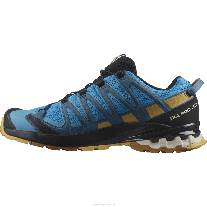 SalomonLF4H1480 erkek arazi koşusu ayakkabısı - xa pro 3d v8 bariyer resifi/sonbahar yaprağı/bronz kahve