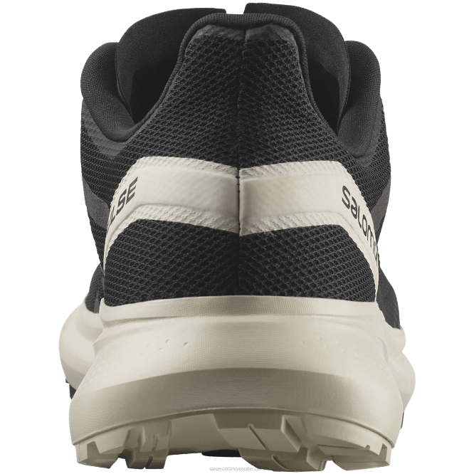 SalomonLF4H1485 erkek arazi koşu ayakkabısı - hypulse kara/yağmurlu gün