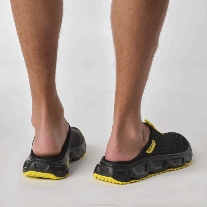 SalomonLF4H1488 erkek kurtarma ayakkabısı - relax slide 60 siyah/düğün çiçeği