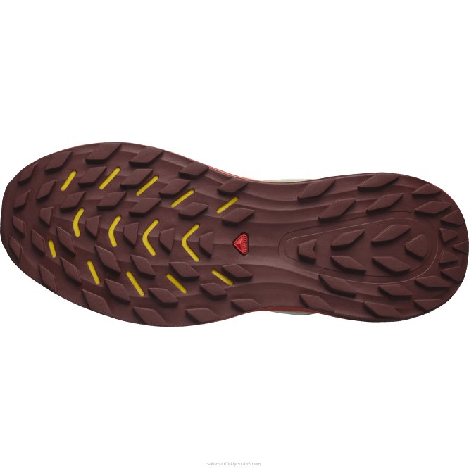 SalomonLF4H1491 Kadın arazi koşu ayakkabısı - ultra glide 2 yağmurlu gün/frezya/acı sos