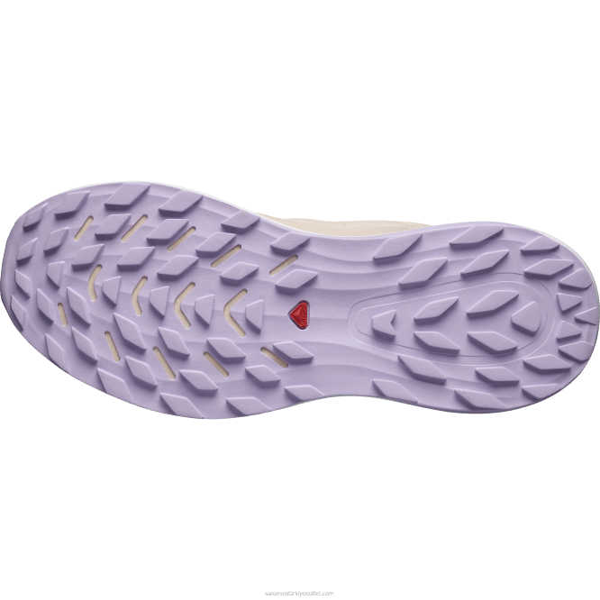 SalomonLF4H1492 Kadın arazi koşu ayakkabısı - ultra glide 2 ihale şeftali/orkide çiçek/beyaz