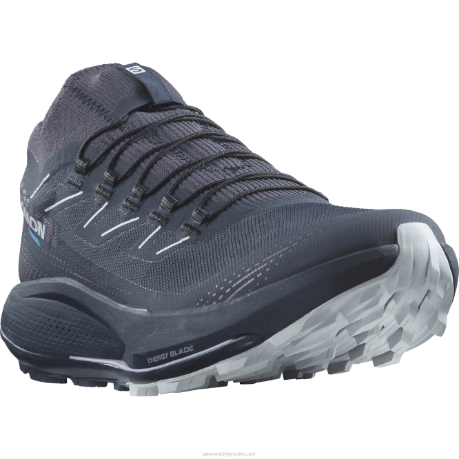SalomonLF4H1493 Kadın arazi koşu ayakkabısı - pulsar trail pro 2 karbon/orkide çiçeği/kutup buzu
