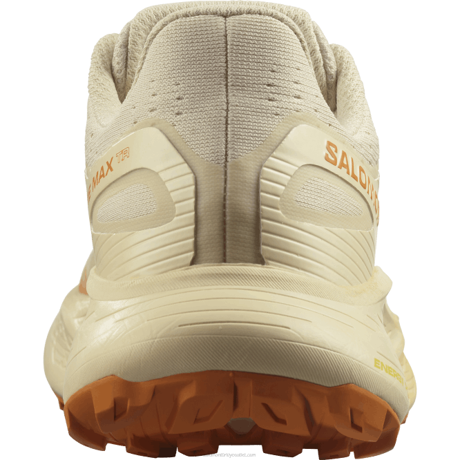 SalomonLF4H1499 Kadın arazi koşu ayakkabısı - glide max tr ağartılmış kum/yumuşak şeftali/turuncu biber