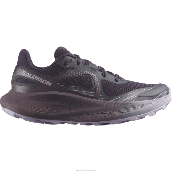 SalomonLF4H1500 Kadın arazi koşu ayakkabısı - glide max tr itüzümü/ay manzarası/orkide çiçeği