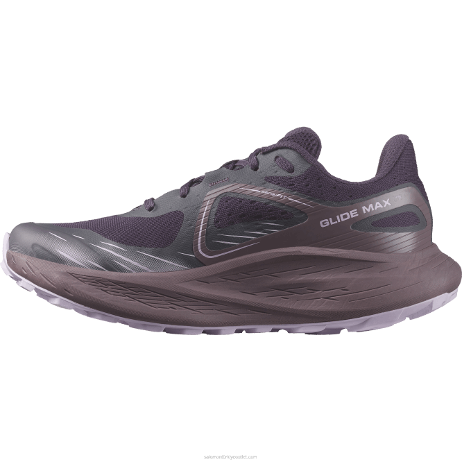 SalomonLF4H1500 Kadın arazi koşu ayakkabısı - glide max tr itüzümü/ay manzarası/orkide çiçeği