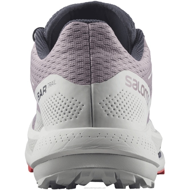 SalomonLF4H1512 kadın arazi koşu ayakkabısı - pulsar izi bıldırcın/ay taşı/haşhaş kırmızısı