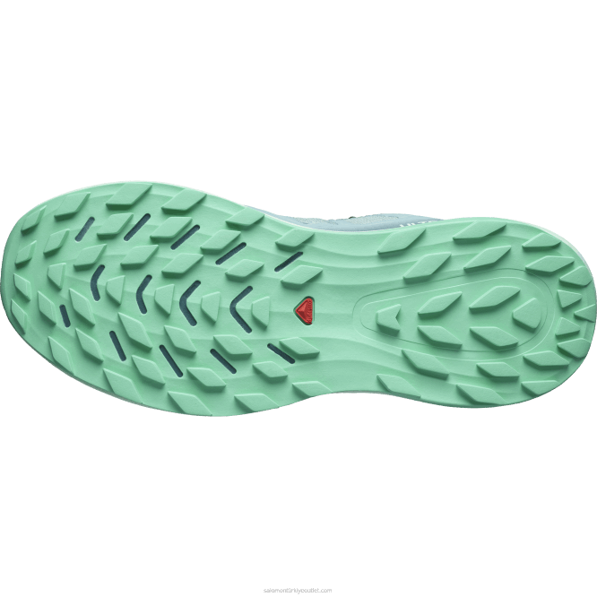SalomonLF4H1521 Kadın arazi koşu ayakkabısı - ultra glide 2 gore-tex taş mavisi/yucca/biscay yeşili