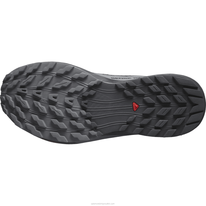 SalomonLF4H1527 kadın arazi koşu ayakkabısı - sense ride 5 gore-tex siyah/mıknatıs