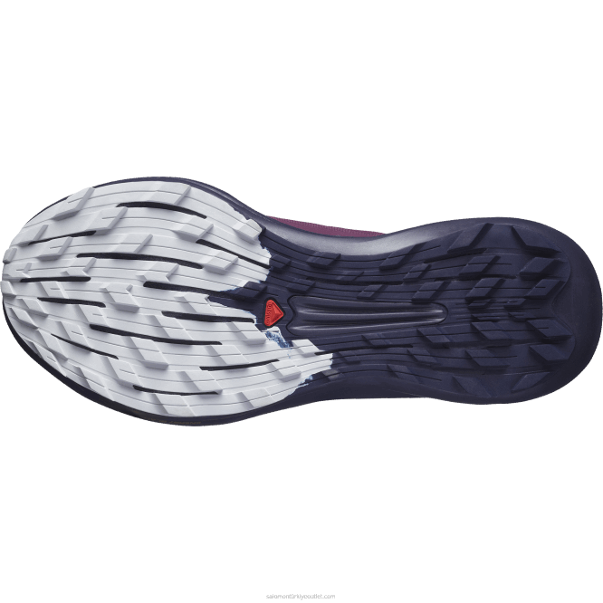 SalomonLF4H1532 kadın arazi koşu ayakkabısı - pulsar trail pro üzüm şarabı/gece gökyüzü/ay kayası