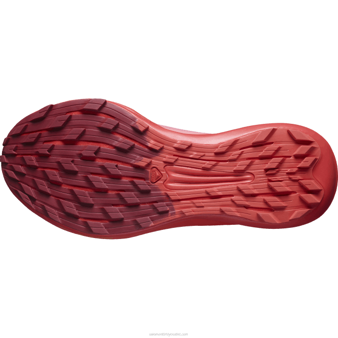 SalomonLF4H1533 kadın arazi koşu ayakkabısı - pulsar trail pro çay gülü/bisiklet kırmızısı/yanan turuncu