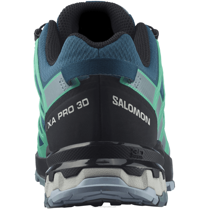 SalomonLF4H1539 Kadın arazi koşu ayakkabısı - xa pro 3d v8 gore-tex lejyon mavisi/asker/nane yaprağı