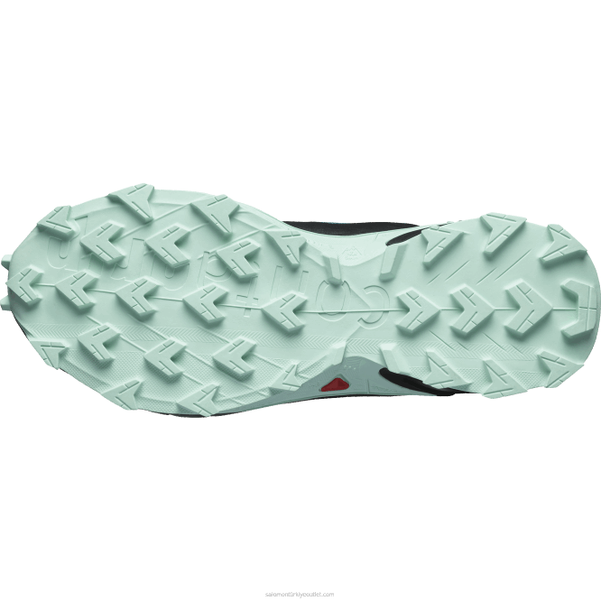 SalomonLF4H1544 Kadın arazi koşu ayakkabısı - supercross 4 liman mavisi/siyah/yucca
