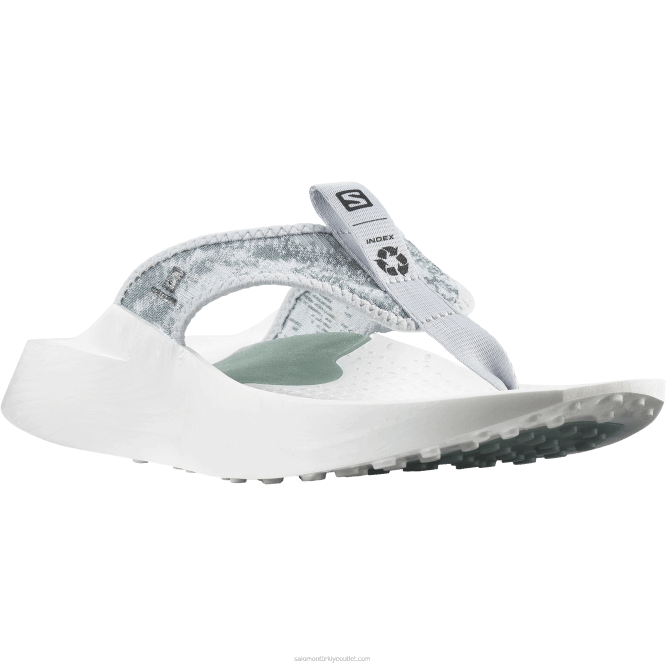 SalomonLF4H1548 Kadın kurtarma ayakkabısı - dizin sonu inci mavisi/asker/beyaz