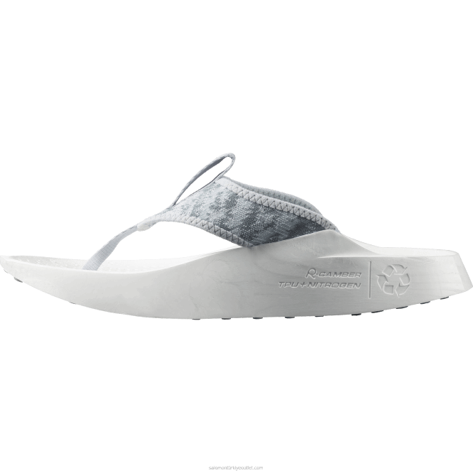 SalomonLF4H1548 Kadın kurtarma ayakkabısı - dizin sonu inci mavisi/asker/beyaz