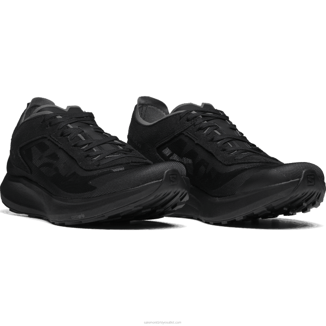 SalomonLF4H160 erkek spor ayakkabı - pulsar prg siyah/kalaylı