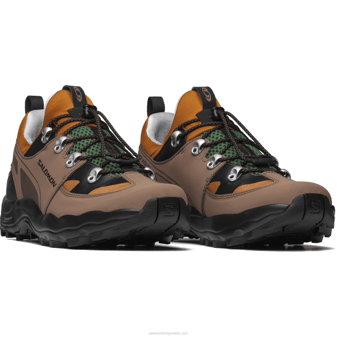 SalomonLF4H161 erkek spor ayakkabı - raid wind 75th altın meşe/meşe palamudu/siyah