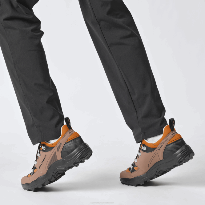 SalomonLF4H161 erkek spor ayakkabı - raid wind 75th altın meşe/meşe palamudu/siyah