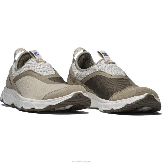 SalomonLF4H162 erkek spor ayakkabı - rx rahat kış maceraları vintage haki/tüy grisi/büyük kahverengi