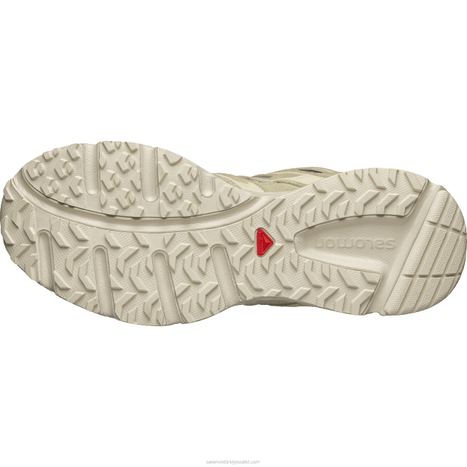 SalomonLF4H167 erkek spor ayakkabı - x-mission 4 süet kalay/yosun grisi/güve
