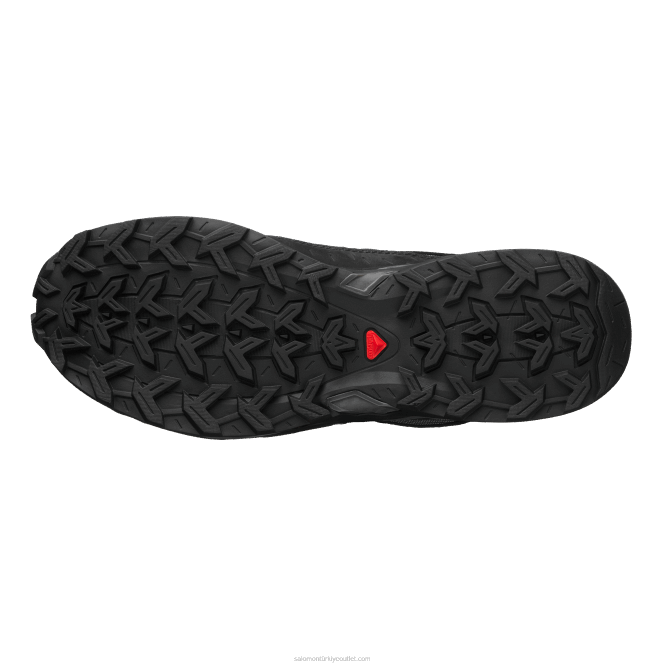 SalomonLF4H171 erkek spor ayakkabı - barınak alçak deri siyah/mıknatıs