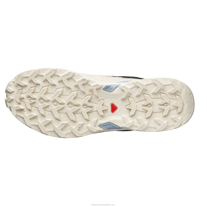 SalomonLF4H173 erkek spor ayakkabı - barınak alçak deri erik çikolata/vanilyalı buz/zen mavisi