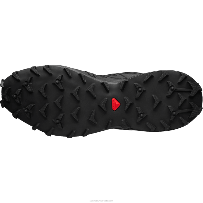 SalomonLF4H179 erkek spor ayakkabı - speedcross 3 siyah/sessiz gölge