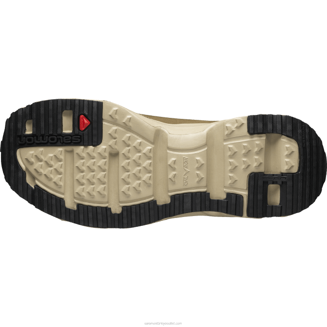 SalomonLF4H182 Erkek Spor Ayakkabı - RX Slide Leather Advanced kanguru/safari/siyah