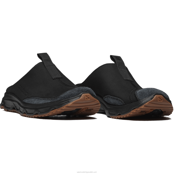 SalomonLF4H183 Erkek Spor Ayakkabı - RX Slide Leather Advanced siyah/gum8