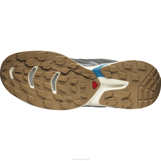 SalomonLF4H191 erkek spor ayakkabı - xt-wings 2 sessiz gölge/vanilyalı buz/mavi aster