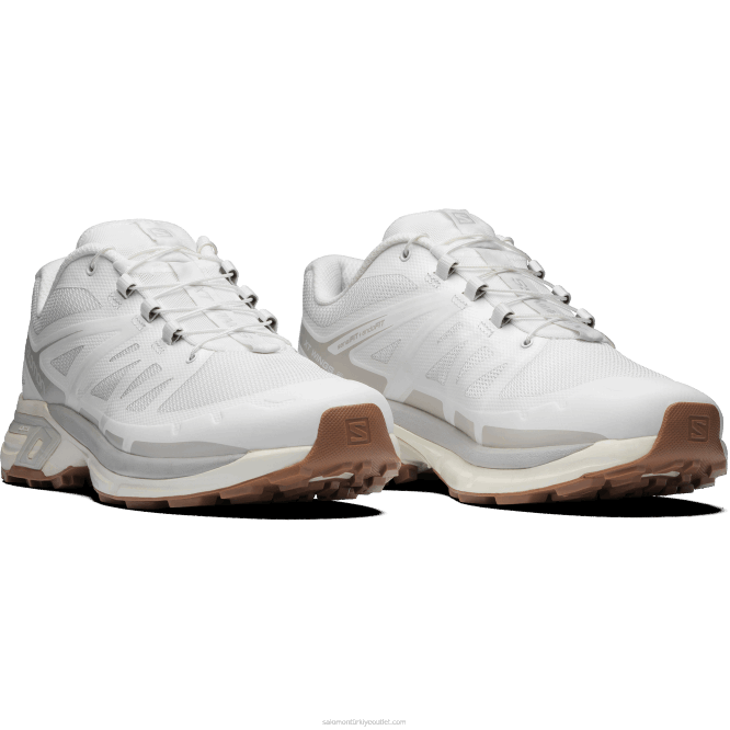 SalomonLF4H195 erkek spor ayakkabı - xt-wings 2 beyaz/ay taşı/vanilyalı buz
