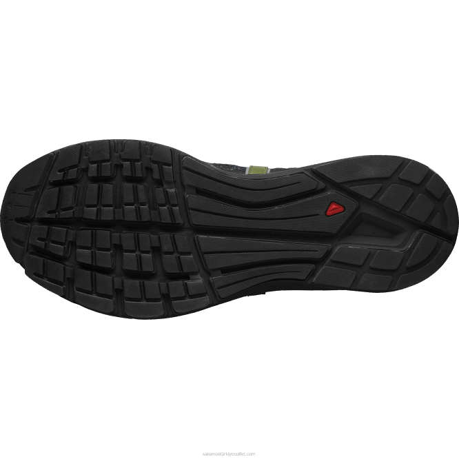 SalomonLF4H208 erkek spor ayakkabısı - techsonic for gramicci mayıs sineği/siyah/anıt