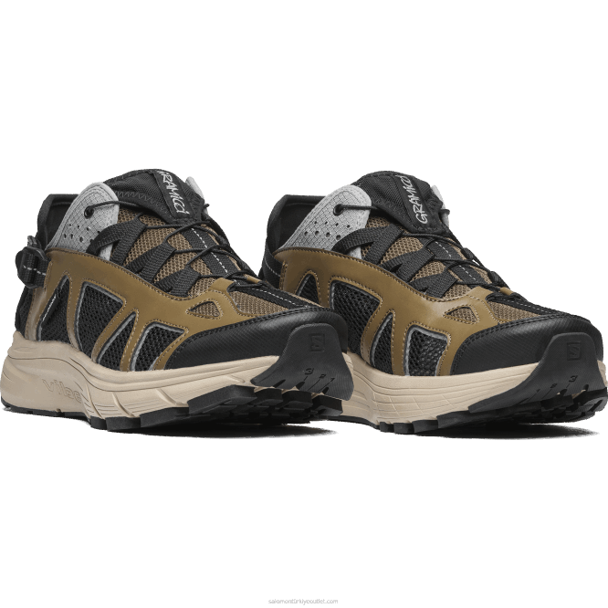 SalomonLF4H209 erkek spor ayakkabısı - techsonic for gramicci kauçuk/koyu safir/siyah