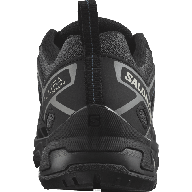 SalomonLF4H21 erkek yürüyüş ayakkabısı - x ultra pioneer aero siyah/abanoz/mavi küller