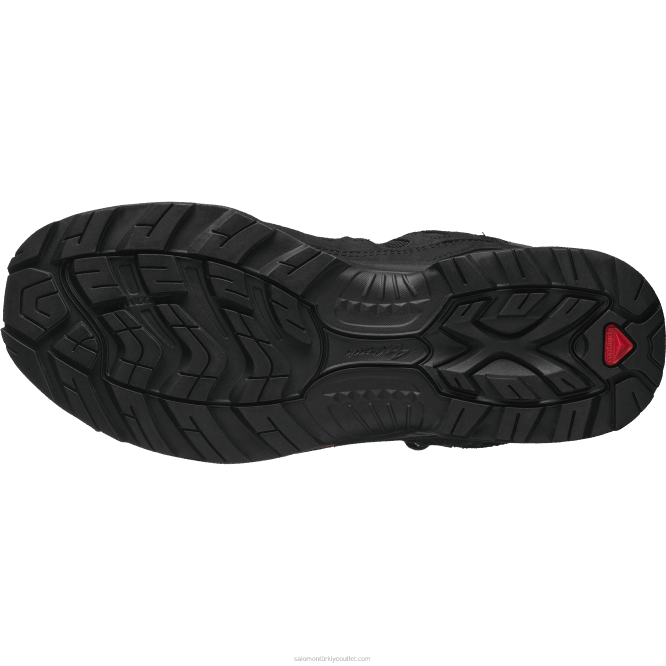 SalomonLF4H214 erkek spor ayakkabı - quest 3 4d gore-tex siyah/abanoz