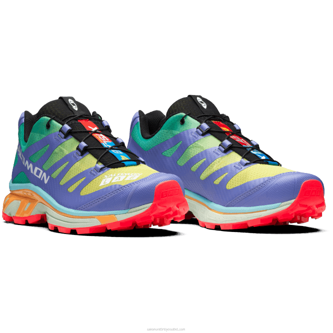 SalomonLF4H216 erkek spor ayakkabı - xt-4 çuha çiçeği/nane yaprağı/lolite