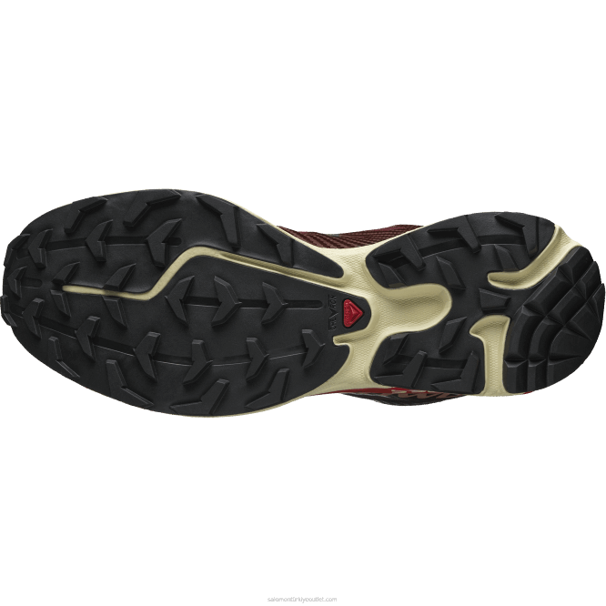 SalomonLF4H219 erkek spor ayakkabı - xt-4 bitter çikolata/mocha mus/ateş kırmızısı