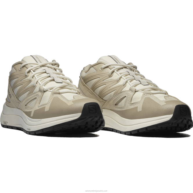 SalomonLF4H221 erkek spor ayakkabı - odyssey 1 deri gelişmiş yağmurlu bir gün/tüy grisi/vanilyalı buz