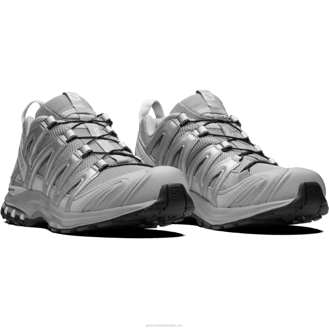 SalomonLF4H222 erkek spor ayakkabı - xa pro 3d alaşım/gümüş/ay taşı