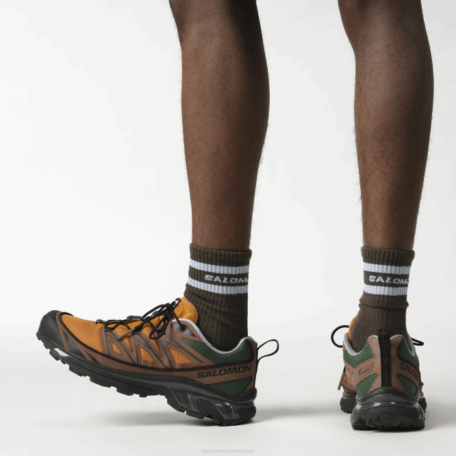 SalomonLF4H225 erkek spor ayakkabı - xt-6 expanse 75th altın meşe/meşe palamudu/siyah
