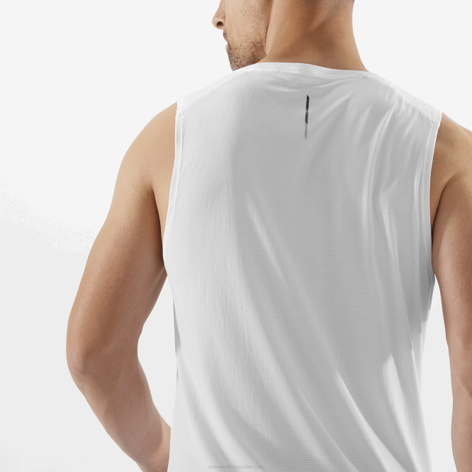 SalomonLF4H228 erkek atleti - çapraz koşu beyaz