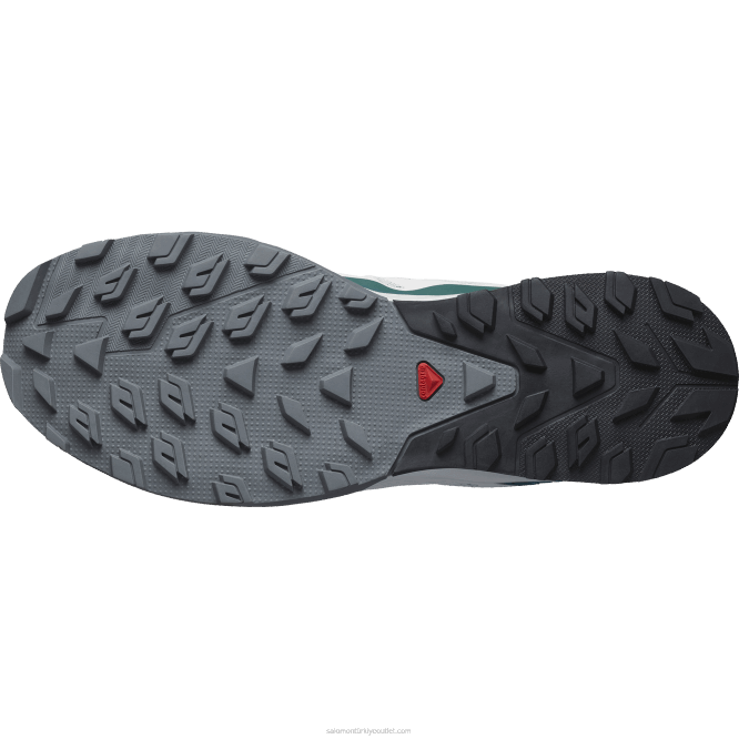 SalomonLF4H23 erkek yürüyüş ayakkabısı - outrise ay kayası/siyah/Cezayir mavisi