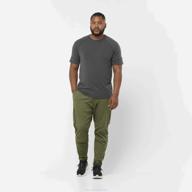 SalomonLF4H249 erkek pantolonu - runlife üzüm yaprağı