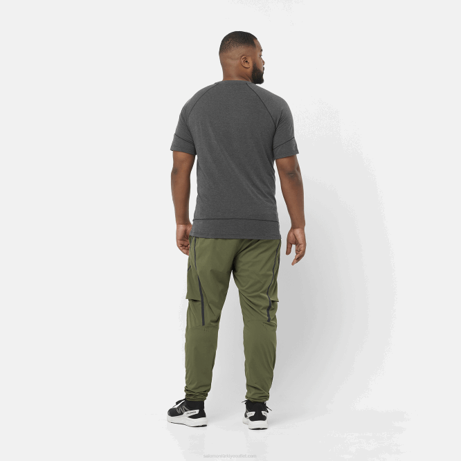 SalomonLF4H249 erkek pantolonu - runlife üzüm yaprağı