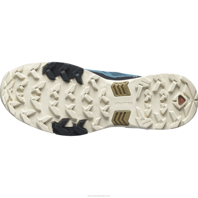 SalomonLF4H25 erkek yürüyüş ayakkabısı - x ultra 4 yeşilbaş mavisi/ağartılmış kum/bronz kahve