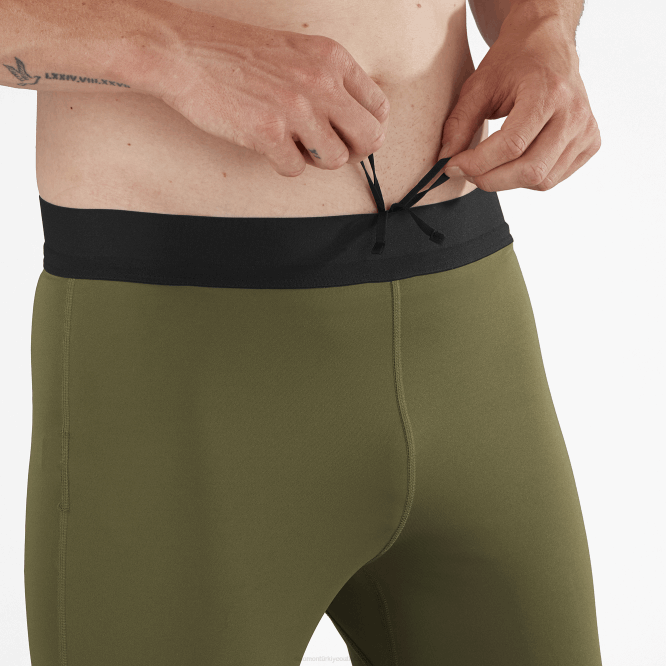 SalomonLF4H252 erkek taytı - çapraz koşu üzüm yaprağı/orman gecesi