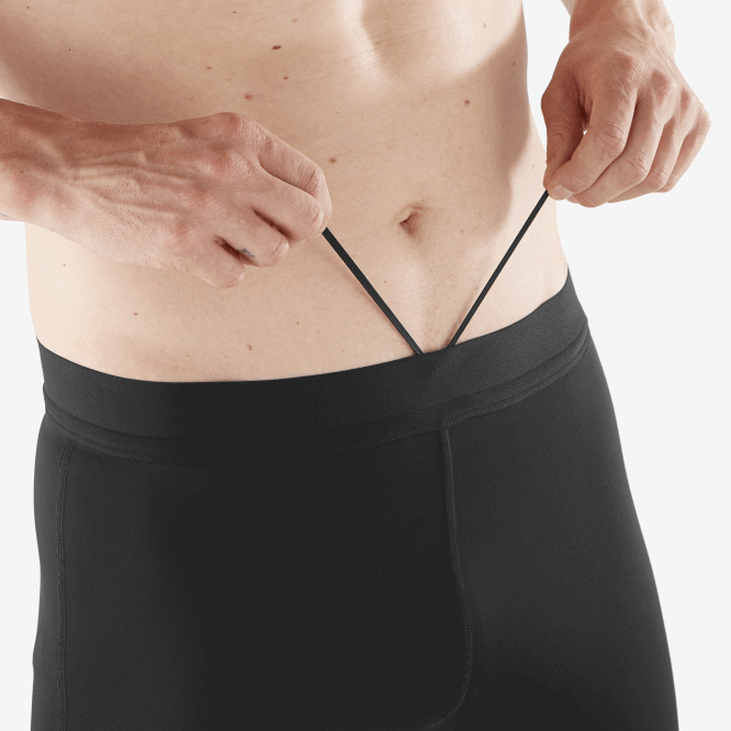 SalomonLF4H253 erkek taytı - çapraz koşu koyu siyah