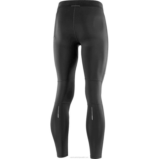 SalomonLF4H253 erkek taytı - çapraz koşu koyu siyah