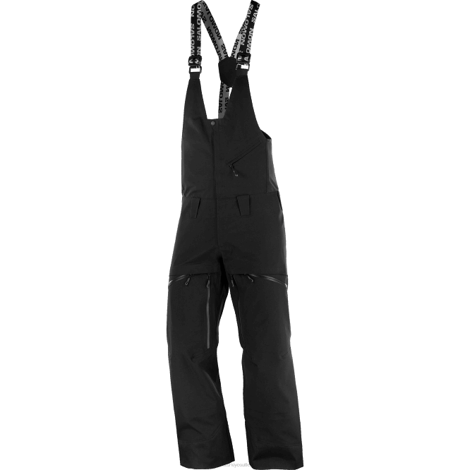 SalomonLF4H258 erkek pantolonu - duruş koyu siyah