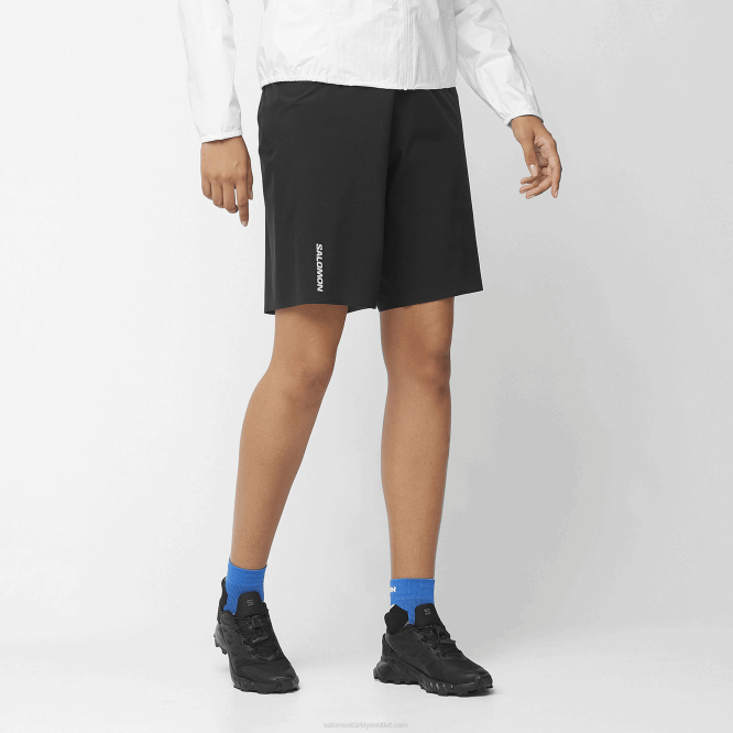 SalomonLF4H259 erkek şortu - bonatti izi koyu siyah