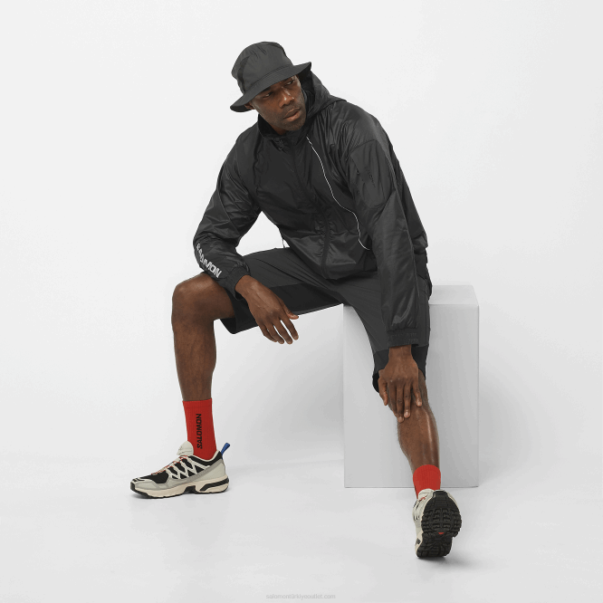 SalomonLF4H260 erkek şortu - donatmak koyu siyah